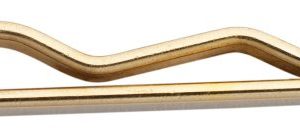 Krawattenschieber Gold 585/-Gg, L 48,00 x B 2,80mm