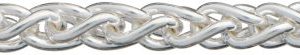 Zopfkette Silber 925/- Ø 4,20mm