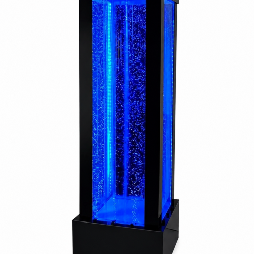 Luxus Säule Wassersäulen Wasser Wand Säulen 200cm Edelstahl