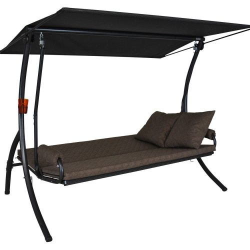 ANGERER Hollywoodschaukel »WAVE«, 3-Sitzer (Taupe) ANGERER Hollywoodschaukel »WAVE«, 3-Sitzer (Taupe)
