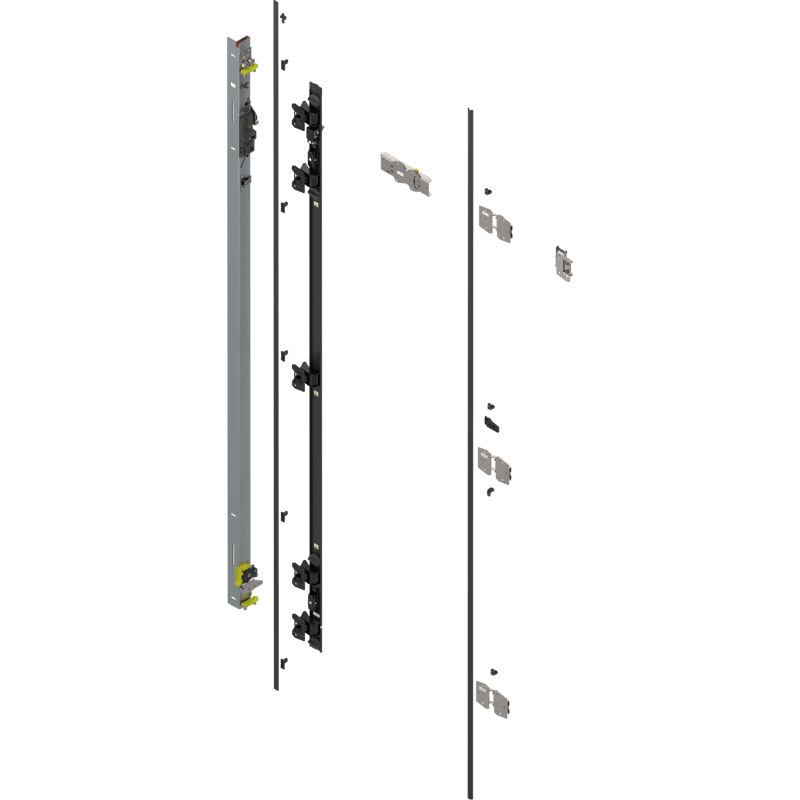 REVEGO duo; Scharnierträger Set; für Pockethöhe 25572706 mm; links