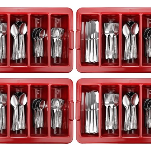 Besteckkasten Rügen, 620-teilig, 120 Personen, Edelstahl Besteckkasten Rügen, 620-teilig, 120 Personen, Edelstahl