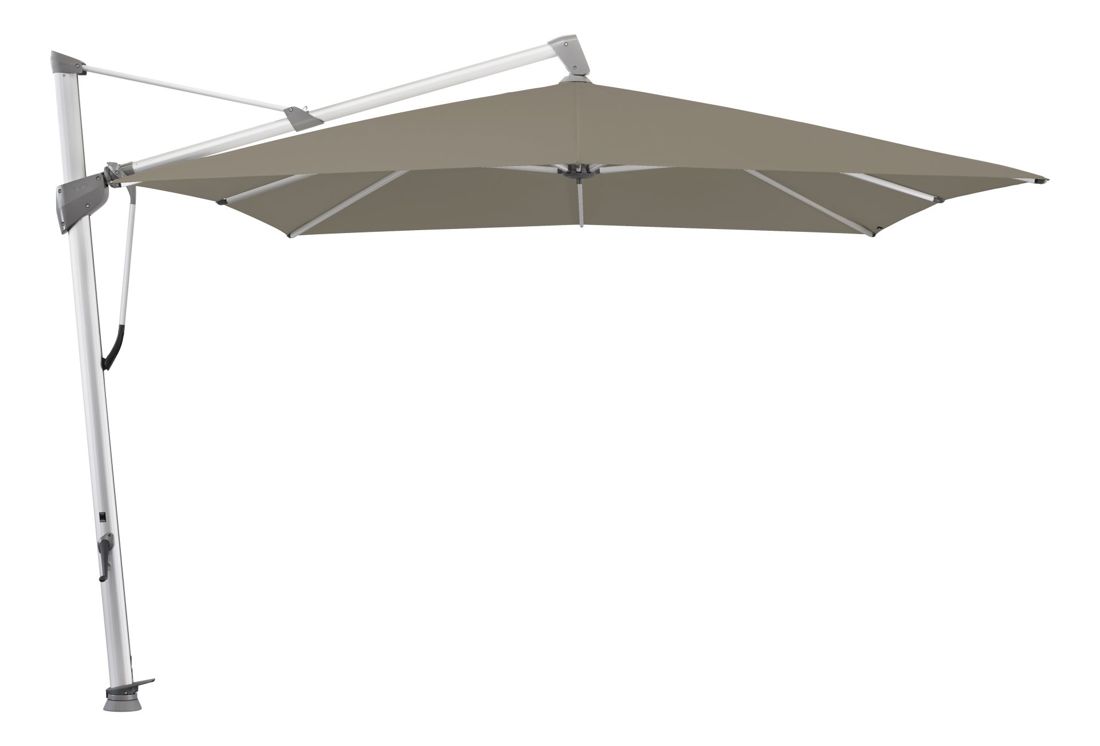 Glatz Sombrano S+ Sonnenschirm 300 x 300 cm Stoff 461 Taupe