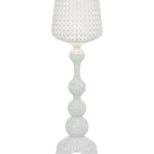 Große Outdoorlampe Kabuki Höhe 166 cm weiß