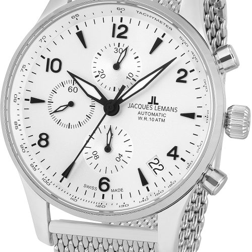Jacques Lemans 1-1935B London Automatik Chronograph Herrenuhr