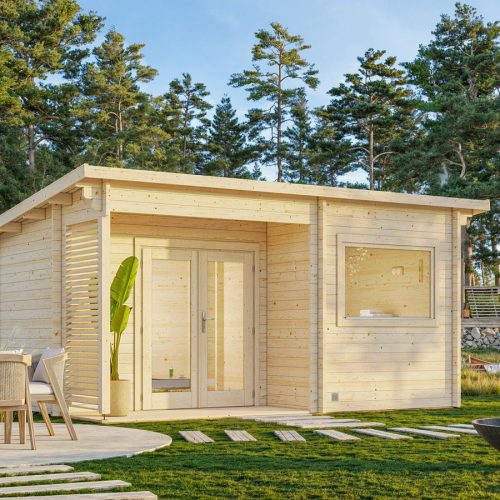 Palmako Gartensauna Sanna 11,5 m³ – 44 mm
