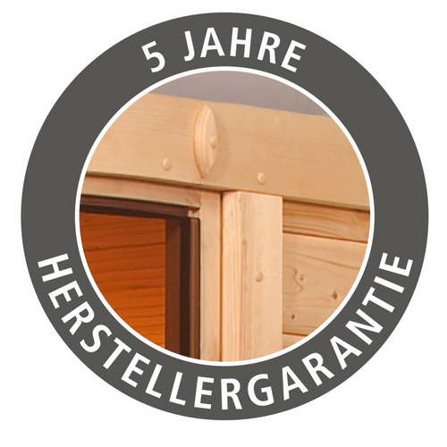KARIBU Sauna »Pärnu«, für 2 Personen, ohne Ofen - beige - Gallery 3 KARIBU Sauna »Pärnu«, für 2 Personen, ohne Ofen - beige