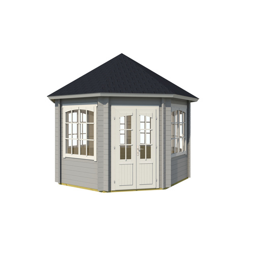 LASITA MAJA Pavillon »Jamaica«, BxHxT: 389,4 x 345 x 389,4 cm - grau LASITA MAJA Pavillon »Jamaica«, BxHxT: 389,4 x 345 x 389,4 cm - grau