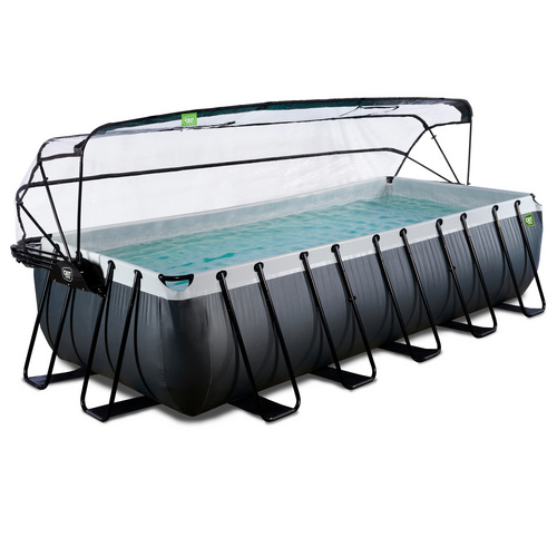 EXIT Toys Pool »Black Leather Pools«, Breite: 335 cm, 13465 l, schwarz EXIT Toys Pool »Black Leather Pools«, Breite: 335 cm, 13465 l, schwarz