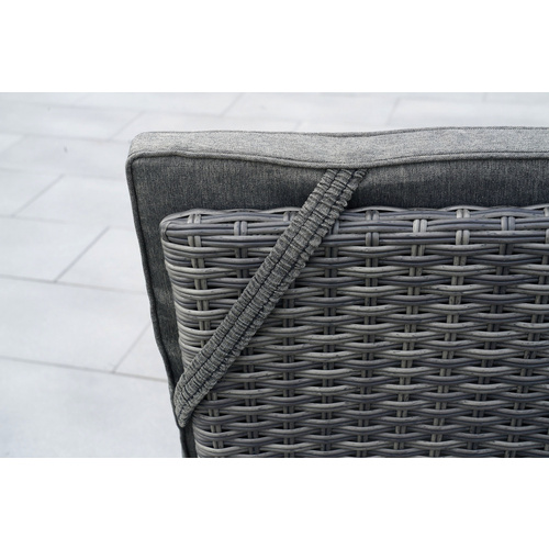 MERXX Gartenmöbelset »Bologna«, 7-tlg., Aluminium/Kunststoffgeflecht, pulverbeschichtet - grau - Gallery 3 MERXX Gartenmöbelset »Bologna«, 7-tlg., Aluminium/Kunststoffgeflecht, pulverbeschichtet - grau