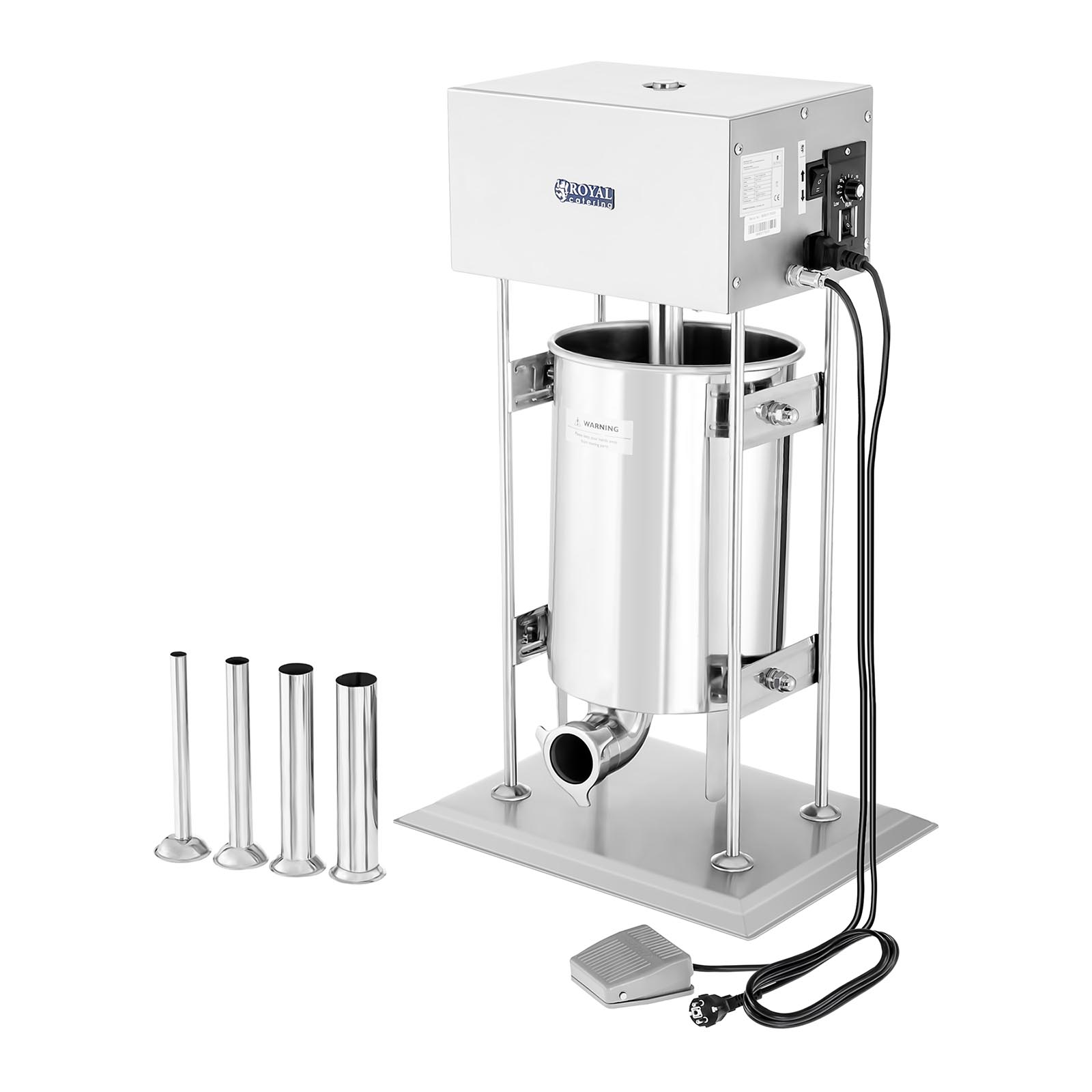 Royal Catering Wurstfüller - 10 Liter - elektrisch Royal Catering Wurstfüller - 10 Liter - elektrisch