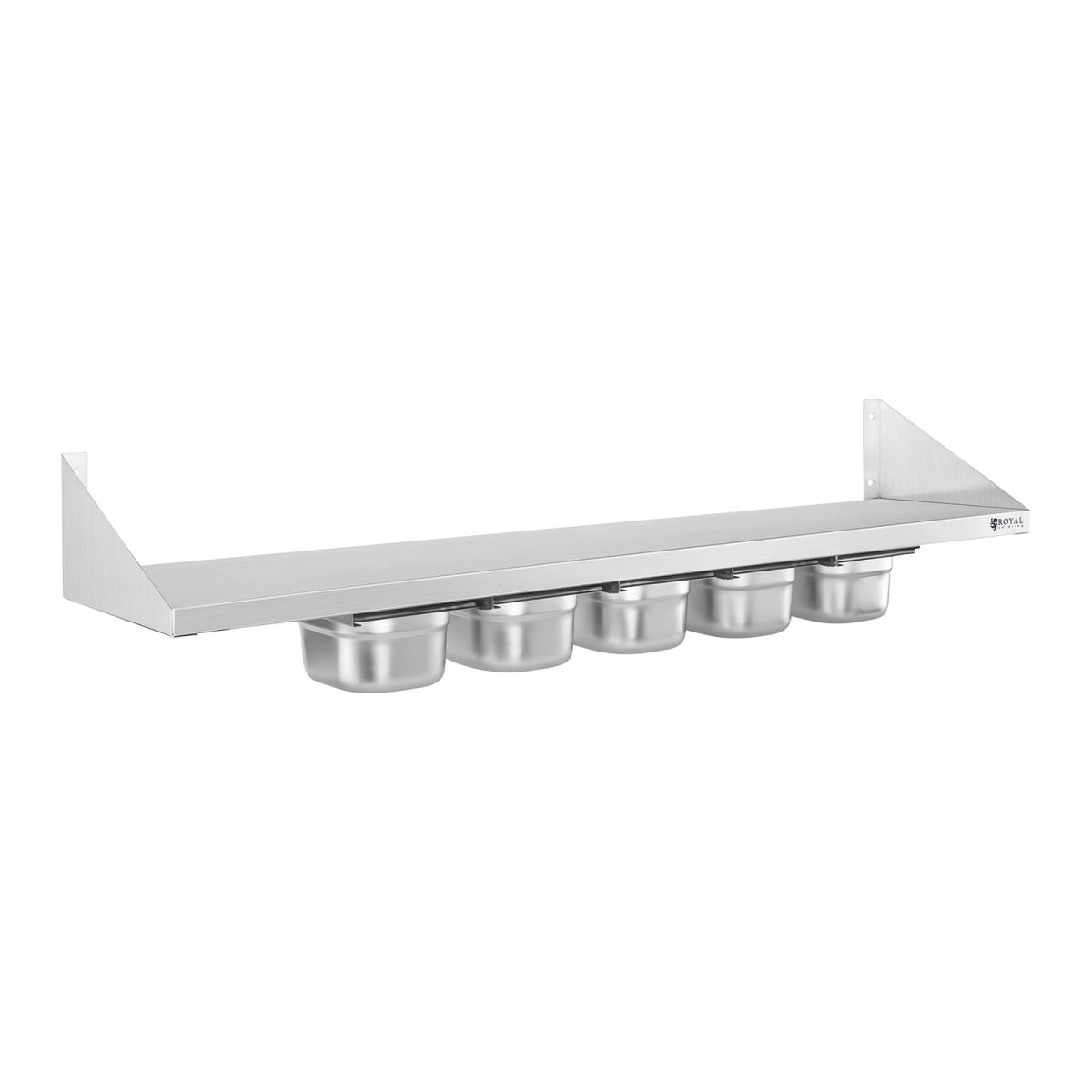 Royal Catering Gewürzbord – 5 x 1/6 GN – 120 cm Royal Catering Gewürzbord – 5 x 1/6 GN – 120 cm