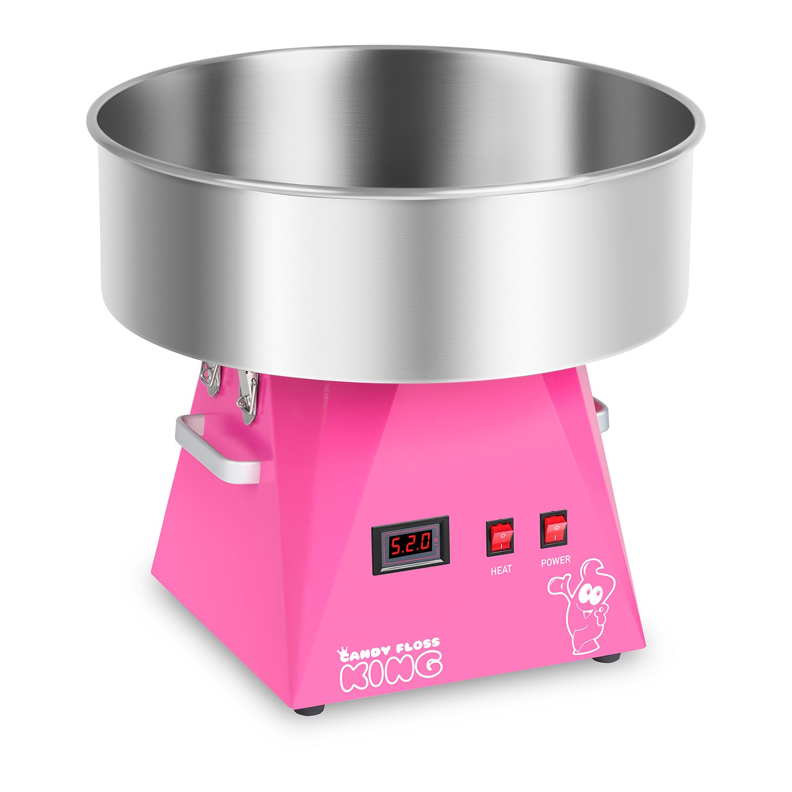 Zuckerwattemaschine - 52 cm - 1000 W - pink - Royal Catering Zuckerwattemaschine - 52 cm - 1000 W - pink - Royal Catering