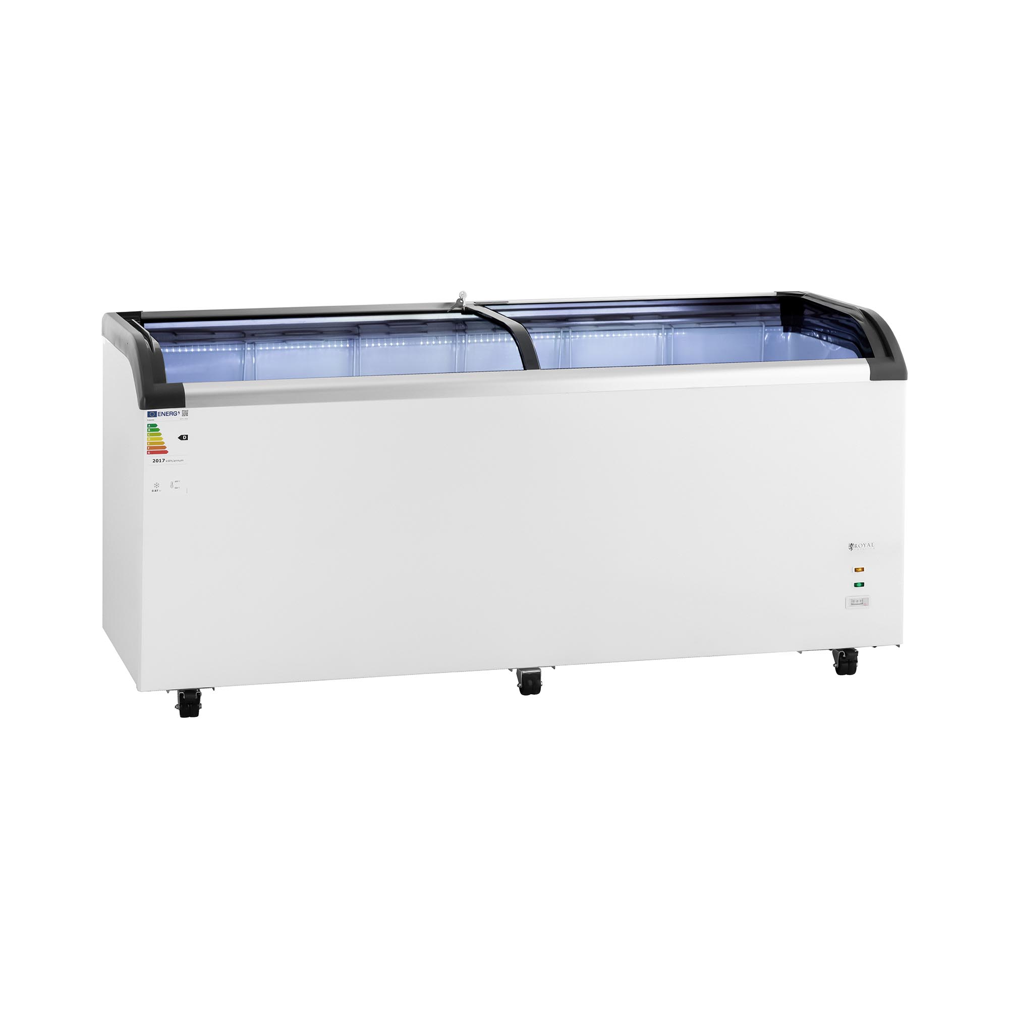 Gefriertruhe - 545 L - Royal Catering - Glastüren Gefriertruhe - 545 L - Royal Catering - Glastüren