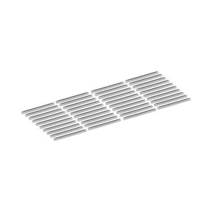 Clips für Wurstclipper – 4000 Stück – 11 x 11,5 x 2 mm – Royal Catering