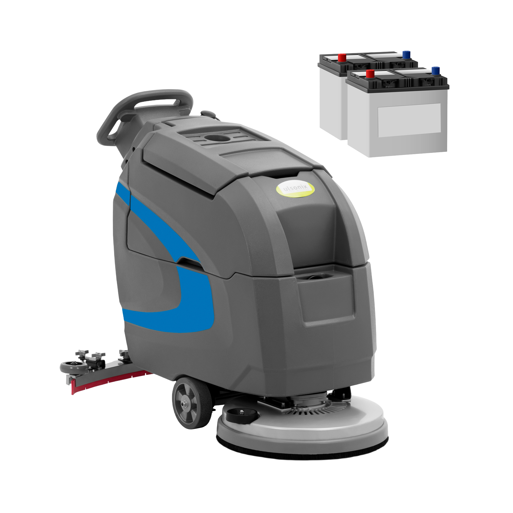 ulsonix Akku-Scheuersaugmaschine - 51 cm - 2000 m²/h - handgeführt mit Antrieb ulsonix Akku-Scheuersaugmaschine - 51 cm - 2000 m²/h - handgeführt mit Antrieb