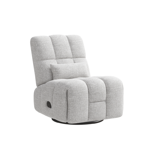 Dreh- und Wippsessel mit manueller Recliner-Funktion für kleine Räume Dreh- und Wippsessel mit manueller Recliner-Funktion für kleine Räume