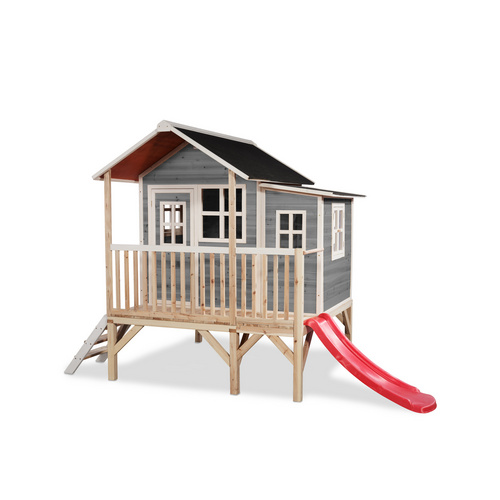 EXIT Toys Spielturm »Loft«, BxHxT: 190 x 215 x 322 cm, ab 3 Jahren, Zedernholz - grau