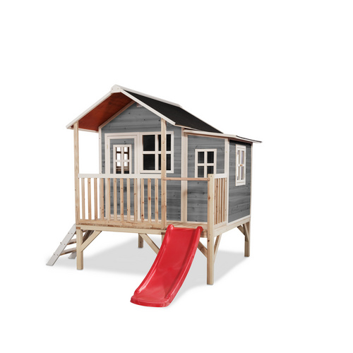 EXIT Toys Spielturm »Loft«, BxHxT: 190 x 215 x 322 cm, ab 3 Jahren, Zedernholz - grau