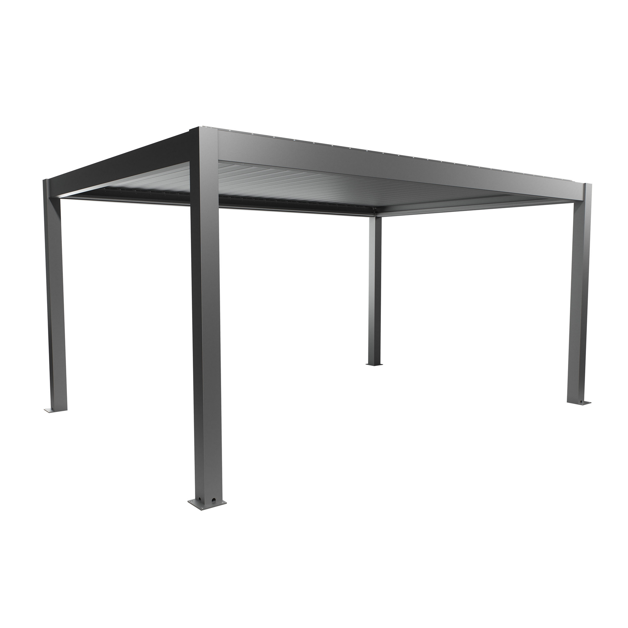 Biohort Pergola quarzgrau metallic 5 x 3,5 m Biohort Pergola quarzgrau metallic 5 x 3,5 m