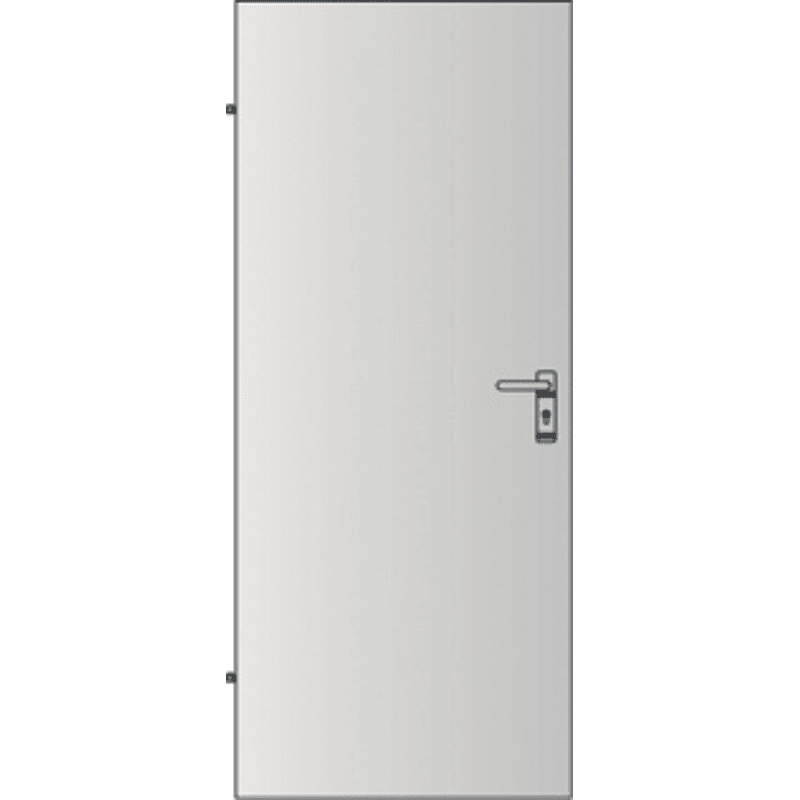 EI²30 1-flg.Türe 850x2000mm mit Z-Profilzarge für Mauermontage vorg. EI²30 1-flg.Türe 850x2000mm mit Z-Profilzarge für Mauermontage vorg.