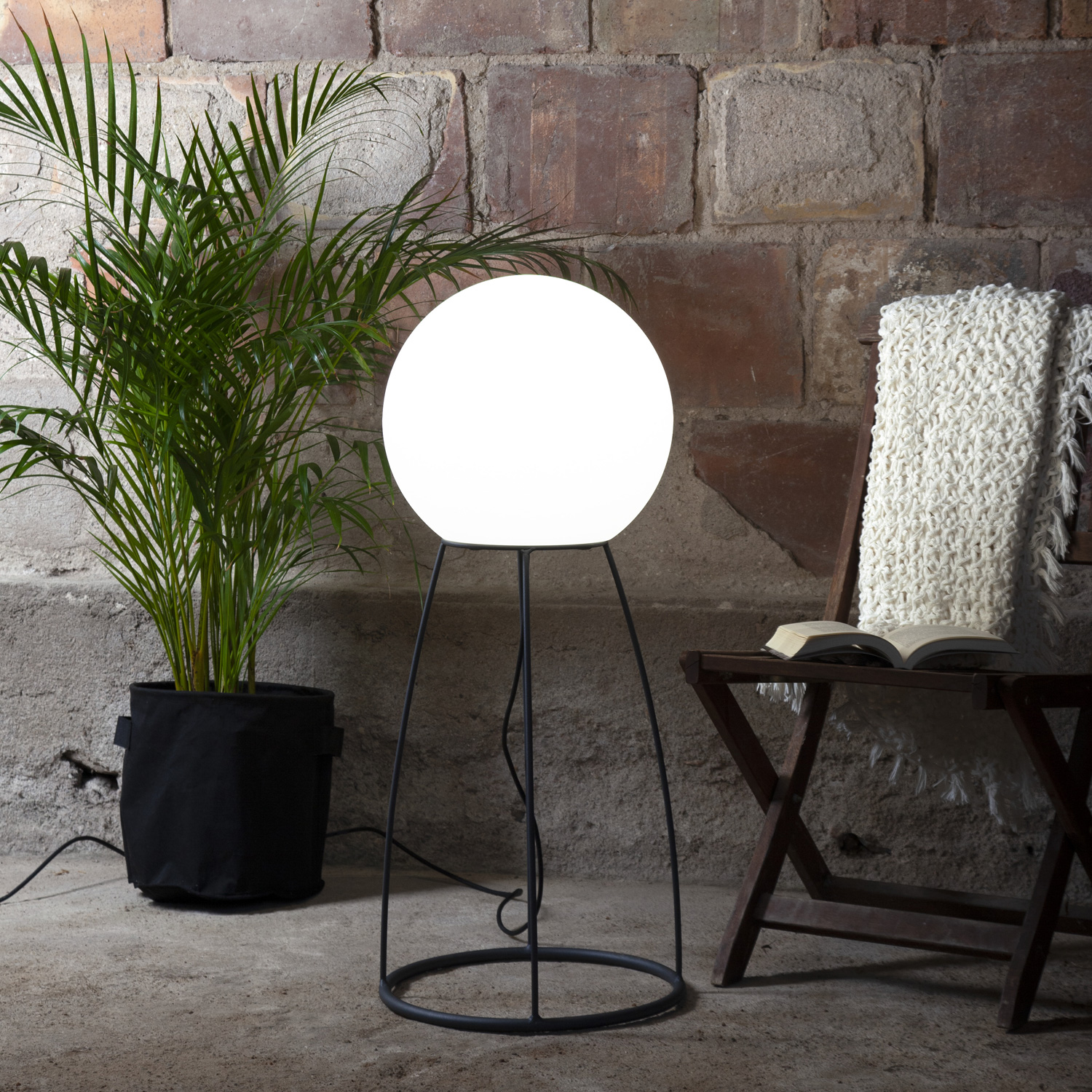 Beistelllampe/Gartenlampe - H: 95cm - für E27 Leuchtmittel - für Innen/Außen Beistelllampe/Gartenlampe - H: 95cm - für E27 Leuchtmittel - für Innen/Außen