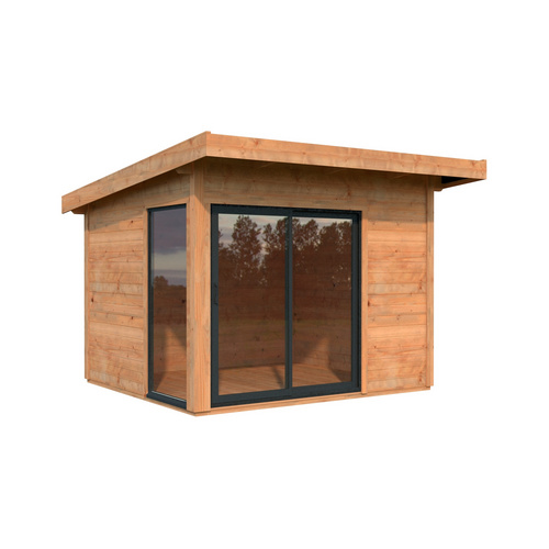 PALMAKO Gartenhaus »Andrea«, Aufstellmaße BxTxH: 340 x 352 x 249 cm, tauchgrundiert, Holz - braun PALMAKO Gartenhaus »Andrea«, Aufstellmaße BxTxH: 340 x 352 x 249 cm, tauchgrundiert, Holz - braun