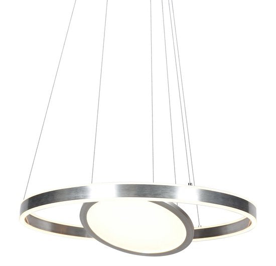 Hängeleuchte Ringlux 3514ST aus Stahl, 60 cm, höhenverstellbar – Steinhauer Moderne Innenbeleuchtung Hängeleuchte Ringlux 3514ST aus Stahl, 60 cm, höhenverstellbar – Steinhauer Moderne Innenbeleuchtung