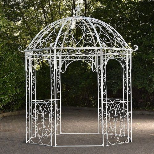 Pavillon Leila antik weiß