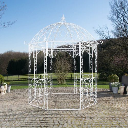 Pavillon Leila weiß