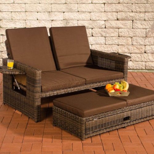 Sofa Ancona Terrabraun 5mm braun-meliert