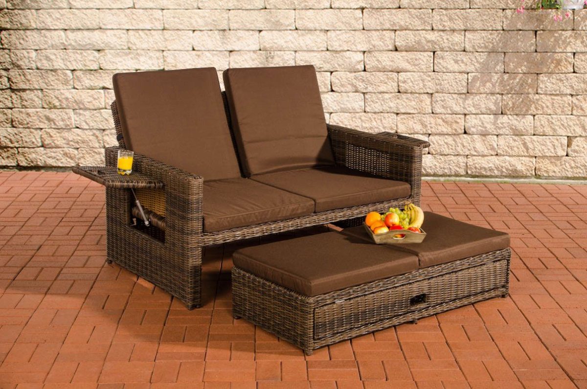 Sofa Ancona Terrabraun 5mm braun-meliert Sofa Ancona Terrabraun 5mm braun-meliert