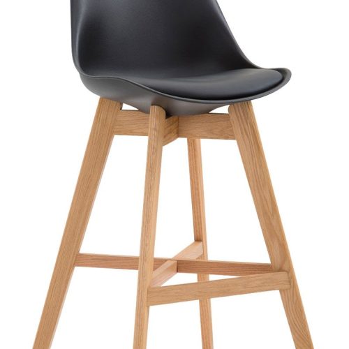 Barhocker Cannes Kunststoff Natura schwarz Barhocker Cannes Kunststoff Natura schwarz
