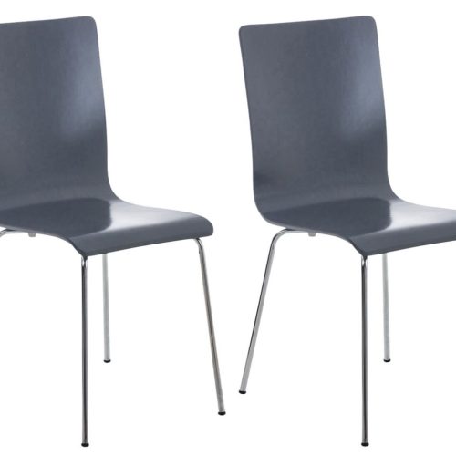 2er Set Besucherstuhl Pepe grau 2er Set Besucherstuhl Pepe grau