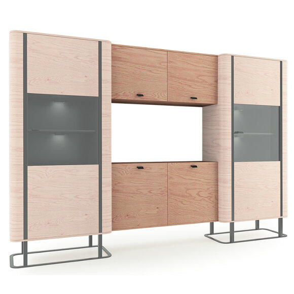 Wohnwand Element Modell Grande Mittel Teil Regal Regale Wohnzimmer Wohnwand Element Modell Grande Mittel Teil Regal Regale Wohnzimmer