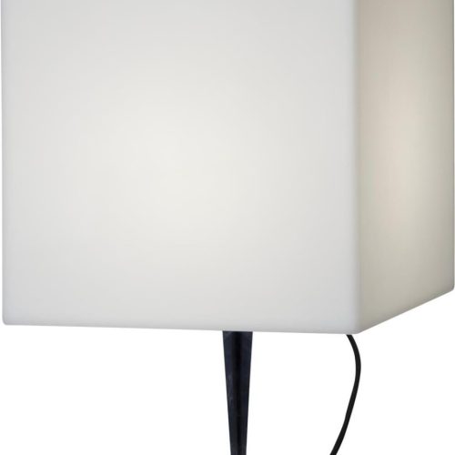 Würfel Tisch 38cm - E27 Fassung - max 23W - 5m Zuleitung - Indoor & Outdoor - Gartenleuchte