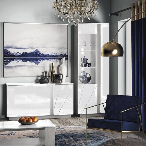 Wohnzimmermöbel Set Design Sideboard Couchtisch Kommode Vitrine 3tlg Wohnzimmermöbel Set Design Sideboard Couchtisch Kommode Vitrine 3tlg