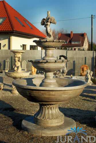 Springbrunnen Fontäne Fontaine Brunnen Wasserspiel Garten Deko Römisch 255cm Springbrunnen Fontäne Fontaine Brunnen Wasserspiel Garten Deko Römisch 255cm
