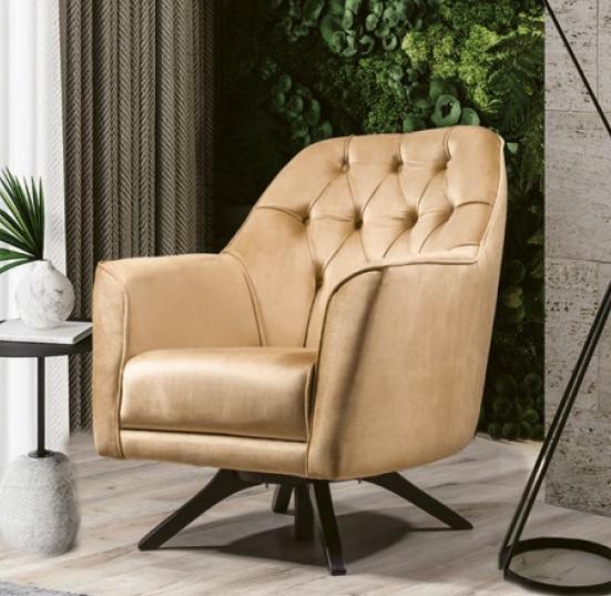 Beiger Chesterfield Luxus Lehn Sessel Lounge EInsitzer Fenseh Möbel Neu Beiger Chesterfield Luxus Lehn Sessel Lounge EInsitzer Fenseh Möbel Neu