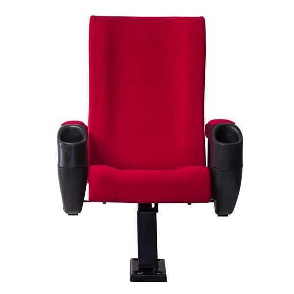 Modern Sessel Sessel Sofa 1 Sitzer für Theater Kino Design Luxus Rot Textil Modern Sessel Sessel Sofa 1 Sitzer für Theater Kino Design Luxus Rot Textil