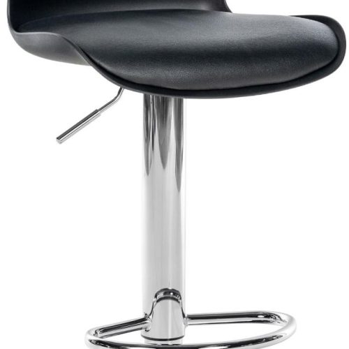 Barhocker Gilbert Kunststoff schwarz