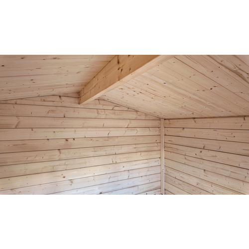 WEKA Gartenhaus, »Killarney«, rechteckig, LxBxH: 250x250x241 cm, anthrazit - gruen