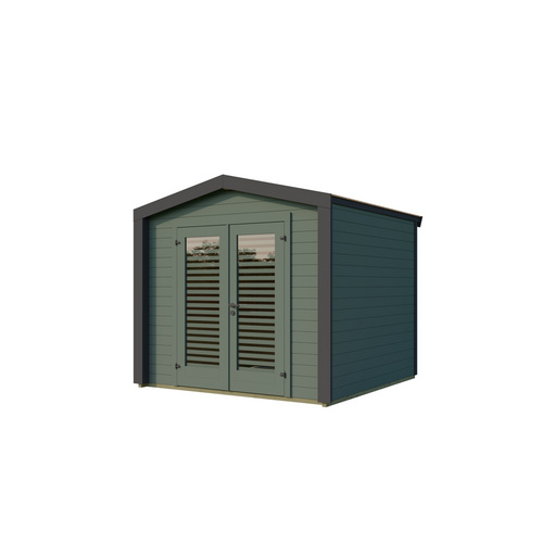 WEKA Gartenhaus, »Killarney«, rechteckig, LxBxH: 250x250x241 cm, anthrazit - gruen