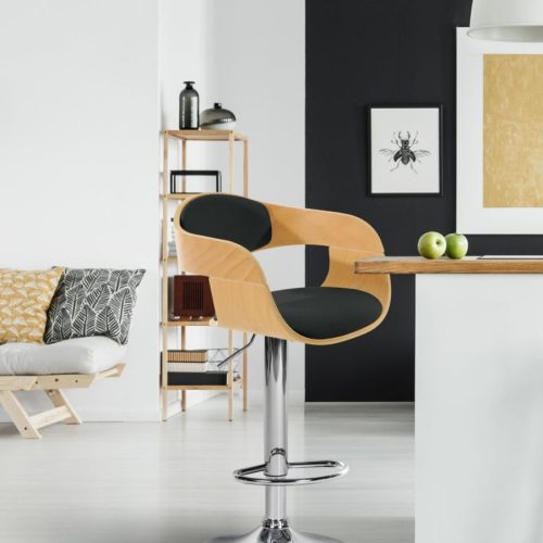 Barhocker Kingston C natura/schwarz Barhocker Kingston C natura/schwarz