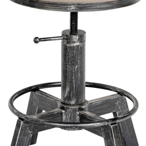 2er Set Hocker Destin antik silber 2er Set Hocker Destin antik silber