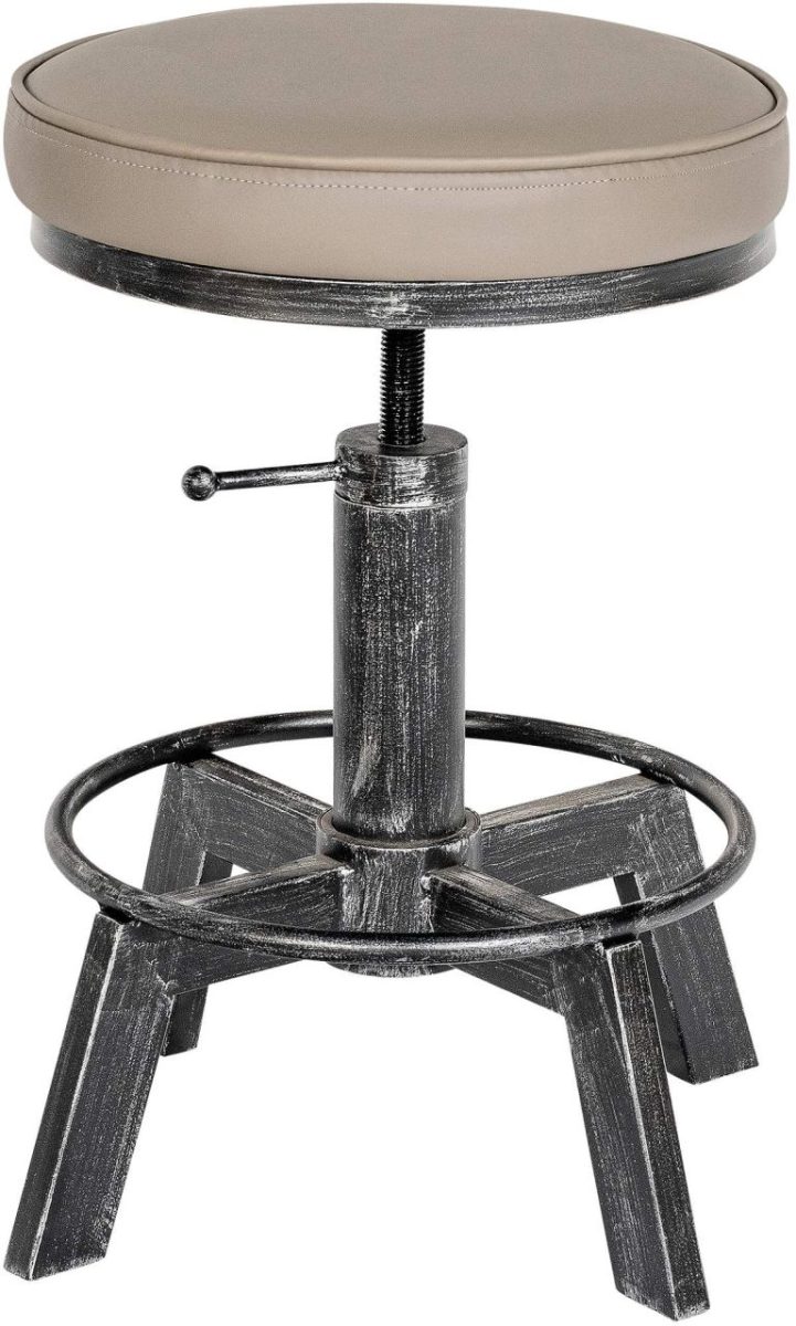 2er Set Hocker Destin antik silber 2er Set Hocker Destin antik silber