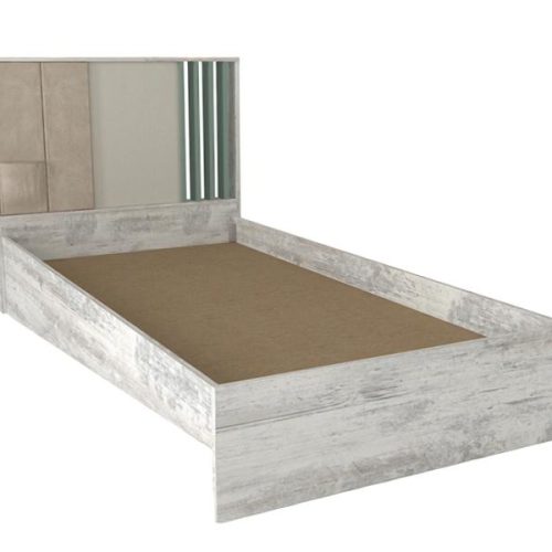 Bett Jugendzimmer Kinderbett Grau Komfortabel Moderne Möbel 100x200 Betten Bett Jugendzimmer Kinderbett Grau Komfortabel Moderne Möbel 100x200 Betten