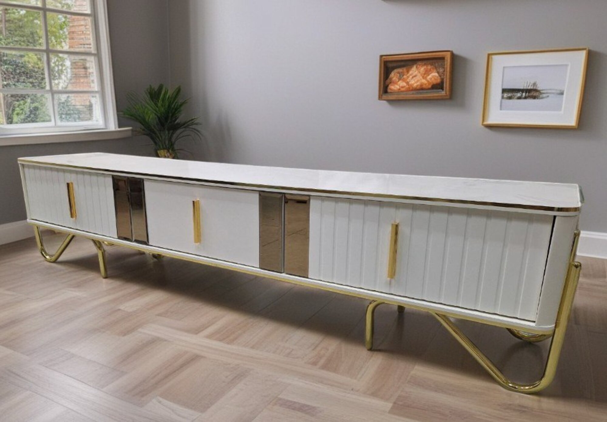 Sideboard aus Holz in Weiß – Stilvolles Möbelstück mit viel Stauraum Sofort Sideboard aus Holz in Weiß – Stilvolles Möbelstück mit viel Stauraum Sofort