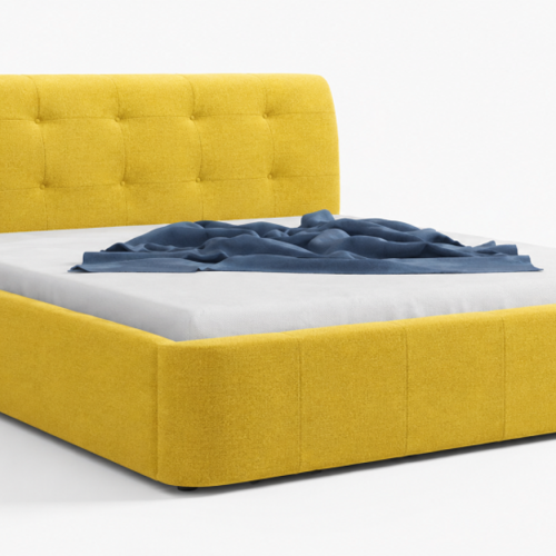 Klassisches Bettgestell Polster Bett Hotel Leder Textil Betten Stoff 180x200cm Klassisches Bettgestell Polster Bett Hotel Leder Textil Betten Stoff 180x200cm