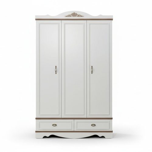 Kleiderschrank Luxus Klassischer Schrank Schlafzimmer Schränke Weiß Sofort